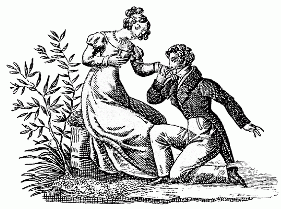 1815 Regency proposal - woodcut