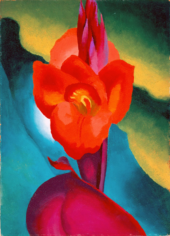 Red Canna by Georgia O'Keeffe